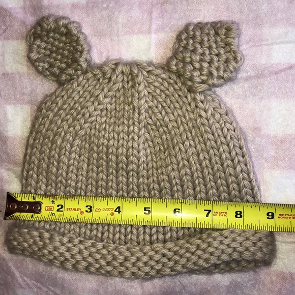 Bear Ears Knitted Hat/Beanie - Picture 5 of 7